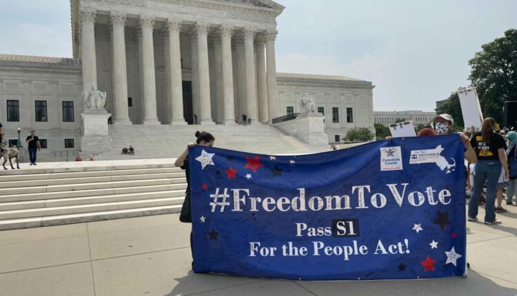 ‘Our democracy is in peril’: Women risk arrest in voting rights protest in D.C.