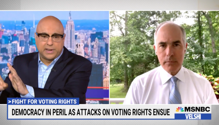 Pa.'s Casey: GOP voter suppression bills are 'really just about white supremacy' | Monday Coffee