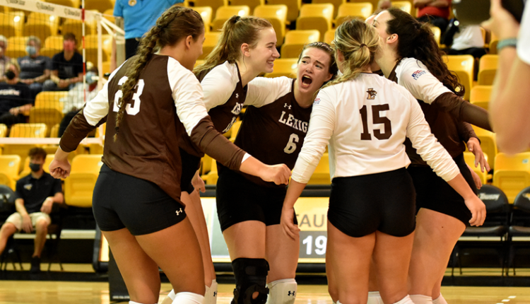 Lancaster notches 1,000th career kill; Mountain Hawks drop pair at Towson