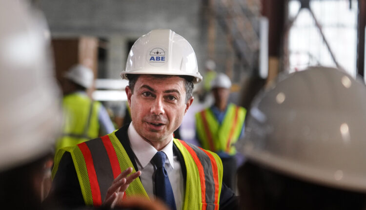 Buttigieg gets up-close look at infrastructure bill projects in Lehigh Valley