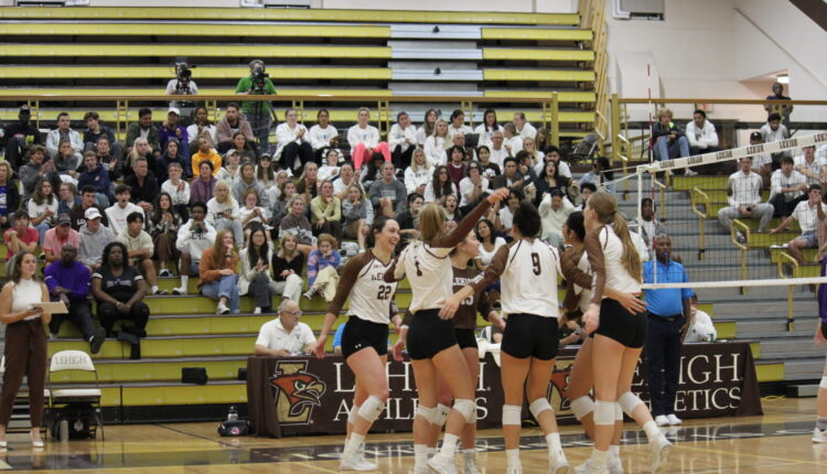 Lehigh volleyball defeats Holy Cross 3-1 at home
