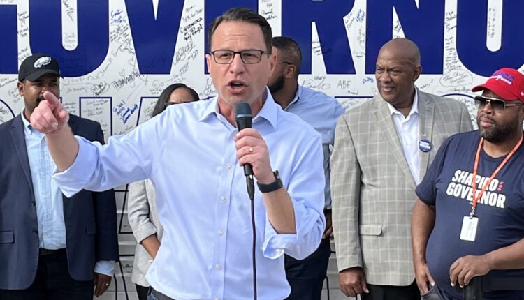 Shapiro rallies with Biden, Obama; tours Philly with Wolf in final weekend of governor's race