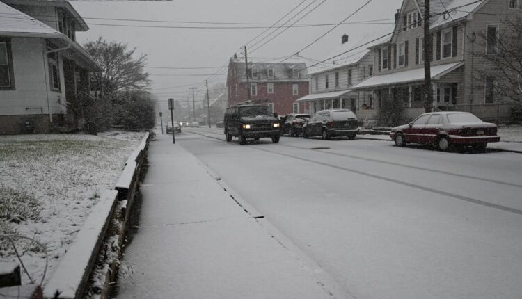 Burst of snow causing slick roads Wednesday afternoon in the Lehigh Valley. Here’s what you need to know for your commute – The Morning Call